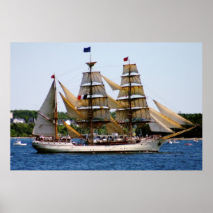Europa Tall Ship Poster