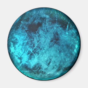 Europa's Salty Radioactive Surface Illustration Magnet