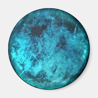 Europa's Salty Radioactive Surface Illustration Magnet