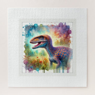 Europasaurus 010824AREF110 - Watercolor Jigsaw Puzzle