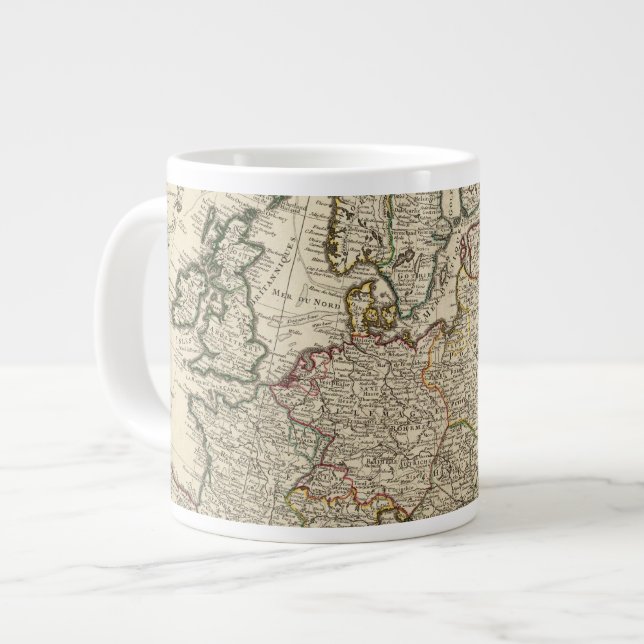Europe 11 large coffee mug (Front Left)