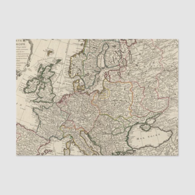 Europe 11 tissue paper (Front)