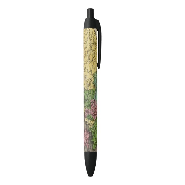 Europe 12 black ink pen (Bottom (Vertical))