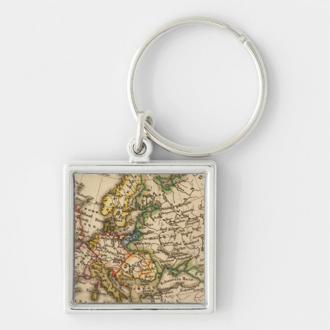 Europe 12 key ring (Front)