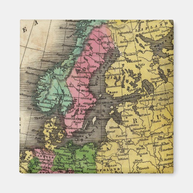 Europe 12 magnet (Front)