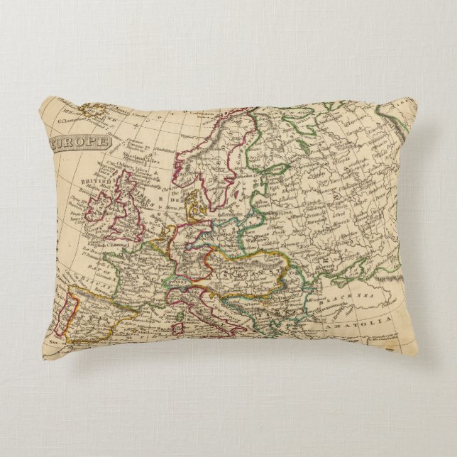 Europe 13 decorative cushion (Front)