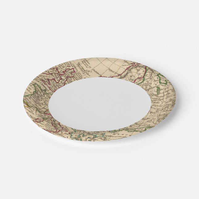 Europe 13 paper plate (Angled)