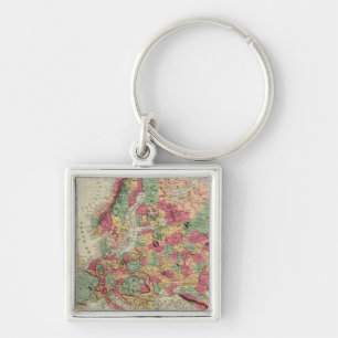 Europe 15 key ring