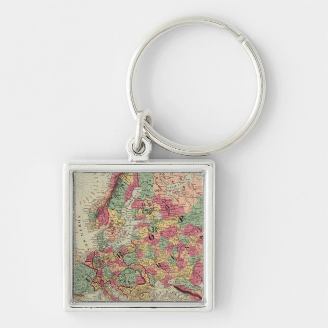 Europe 15 key ring (Front)
