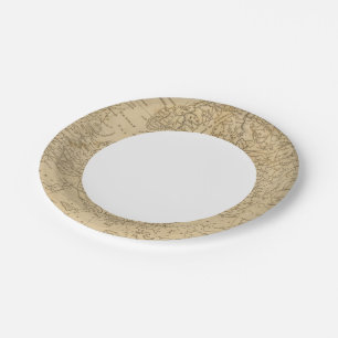 Europe 18 paper plate