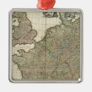 Europe 1 metal ornament
