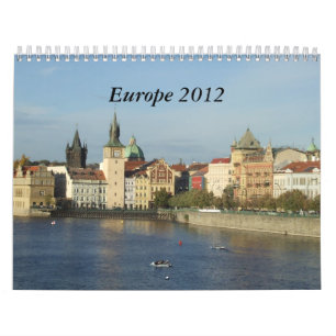 Europe 2012 calendar