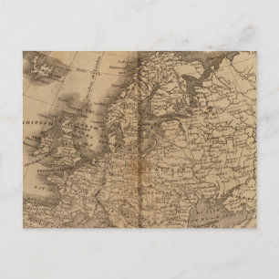 Europe 20 postcard