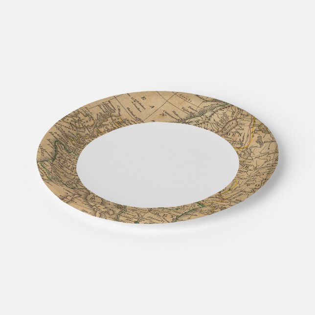 Europe 22 paper plate (Angled)