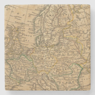 Europe 22 stone coaster