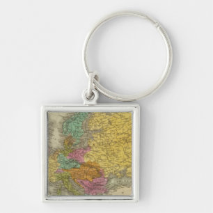 Europe 25 key ring