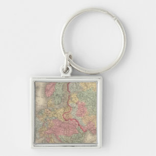 Europe 25 key ring