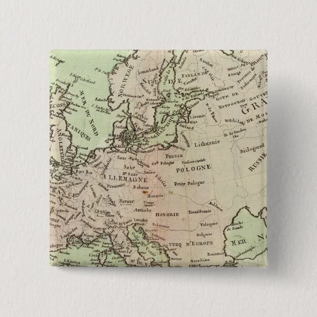 Europe 26 15 cm square badge (Front)