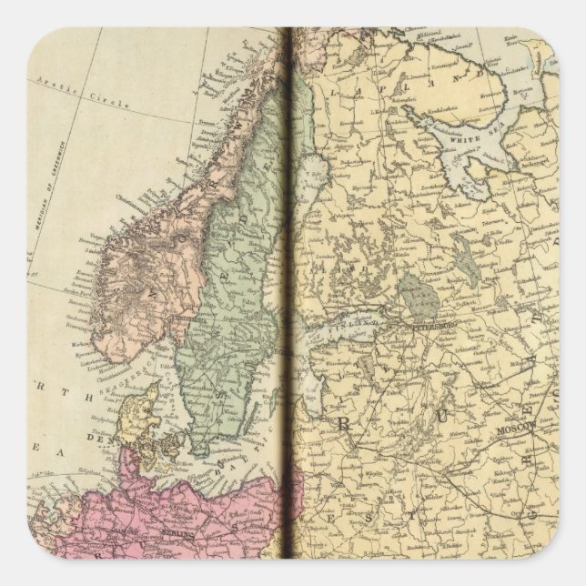 Europe 26 square sticker (Front)