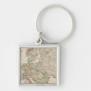 Europe 27 key ring