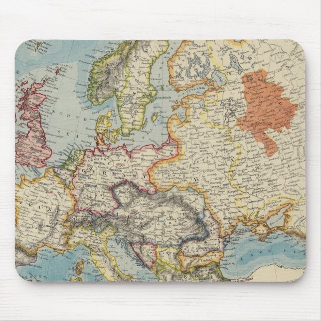 Europe 28 mouse pad (Front)