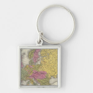 Europe 29 key ring