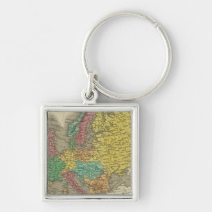 Europe 2 key ring