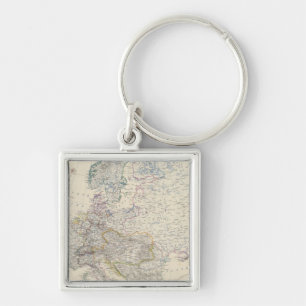 Europe 2 key ring