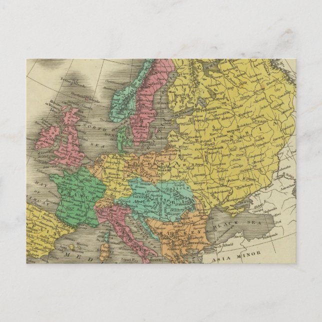Europe 2 postcard (Front)