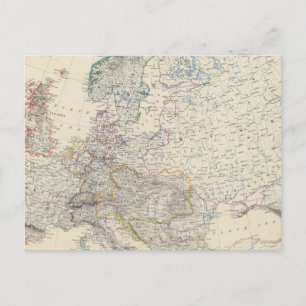 Europe 2 postcard