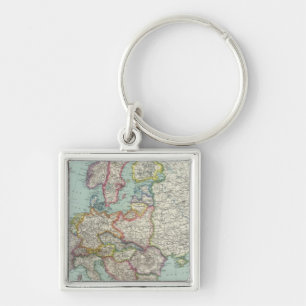 Europe 31 key ring
