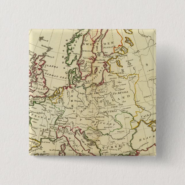 Europe 33 15 cm square badge (Front)