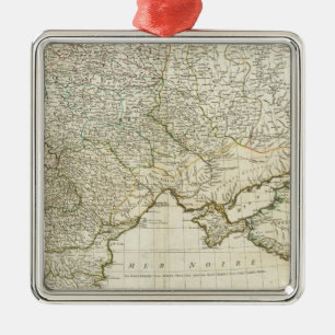 Europe 3 metal ornament