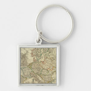 Europe 43 key ring