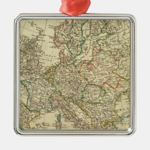 Europe 43 metal ornament