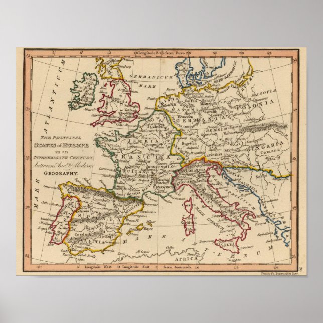 Europe 45 poster (Front)