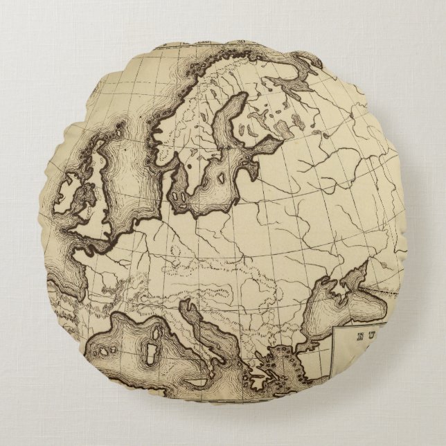 Europe 45 round cushion (Front)