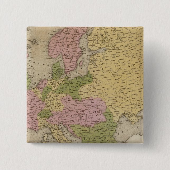 Europe 47 15 cm square badge (Front)