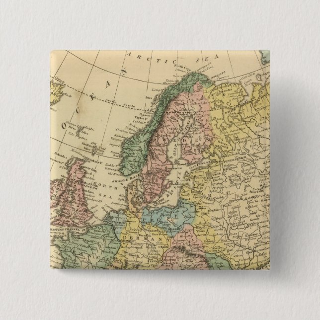 Europe 49 15 cm square badge (Front)