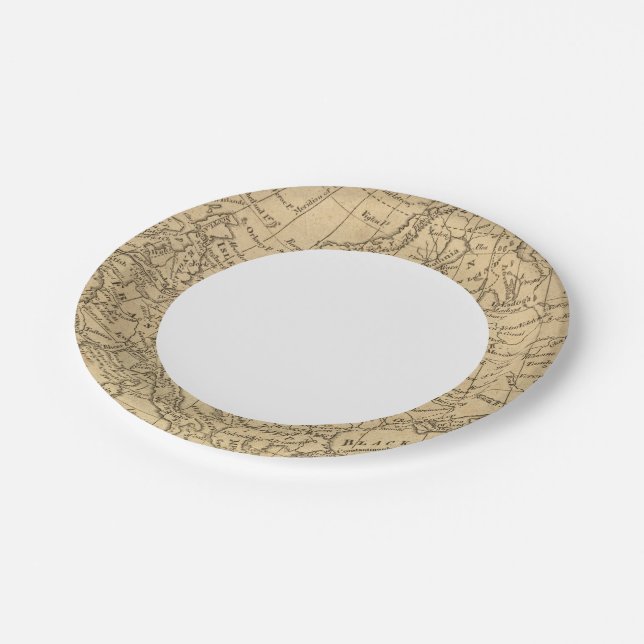 Europe 4 2 paper plate (Angled)