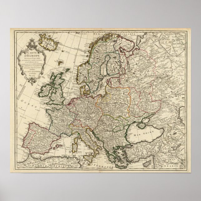 Europe 5 poster (Front)