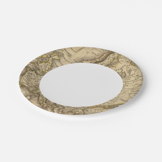 Europe 6 paper plate (Angled)