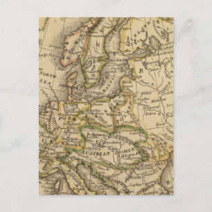Europe 6 postcard