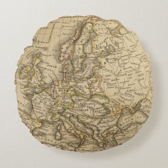 Europe 6 round cushion (Front)
