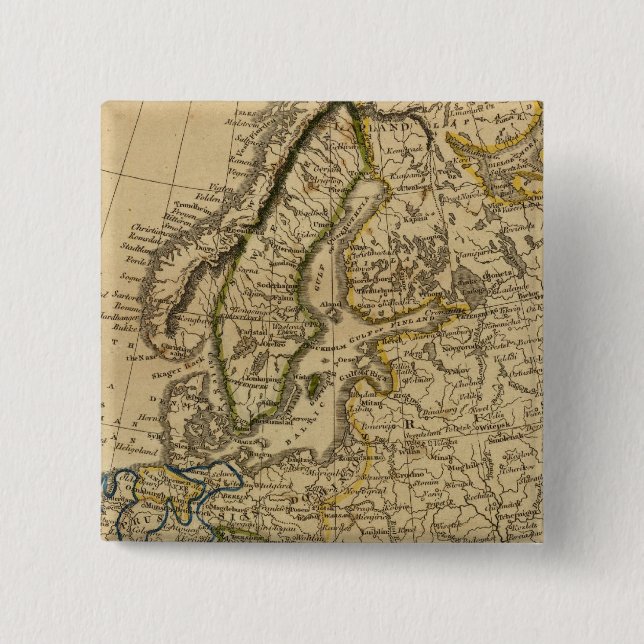 Europe 9 15 cm square badge (Front)