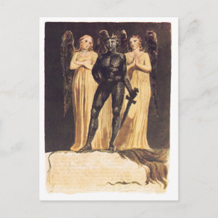 Europe. A Prophecy. William Blake Postcard