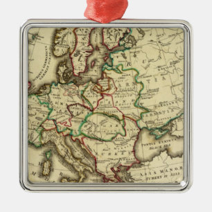 Europe ancient, modern metal tree decoration