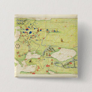 Europe and Central Asia 15 Cm Square Badge