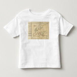 Europe and Major Cities Toddler T-Shirt