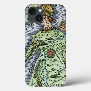EUROPE AS A QUEEN, 1588 iPhone 13 CASE